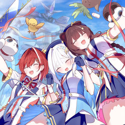 This is a pixiv picture whose title is さんばかだいすきだ！.