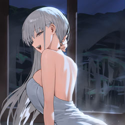 This is a pixiv picture whose title is 🌊.