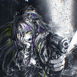 This is a pixiv picture whose title is Shrieking（慟哭）.