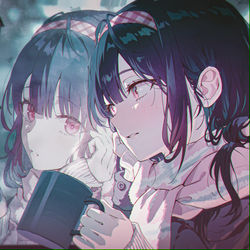This is a pixiv picture whose title is ぼーっと.