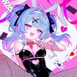 This is a pixiv picture whose title is ラビットホール.