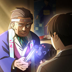 This is a pixiv picture whose title is 幸運EX＋＋＋バディによる哭倉村RTA⑲.