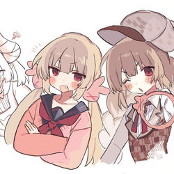 This is a pixiv picture whose title is 🧻.