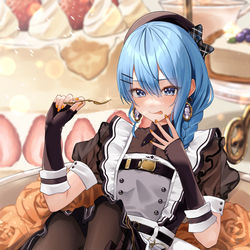This is a pixiv picture whose title is 星街すいせい.