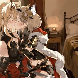 This is a pixiv picture whose title is ジータとゼタ.