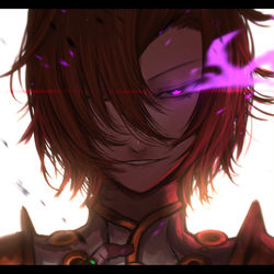 This is a pixiv picture whose title is 王者の讃歌.