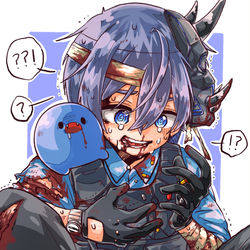 This is a pixiv picture whose title is 応急処置.