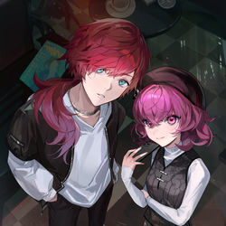 This is a pixiv picture whose title is VVS.