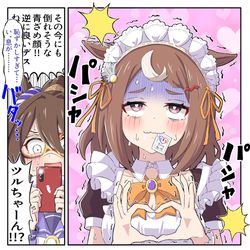 This is a pixiv picture whose title is ふらふらメイドツルちゃん.