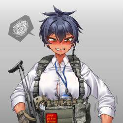 This is a pixiv picture whose title is OL.