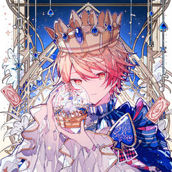 This is a pixiv picture whose title is 『小小的世界』.