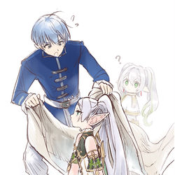 This is a pixiv picture whose title is 察しの悪いヒンメル.