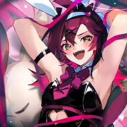 This is a pixiv picture whose title is ラビットホール.