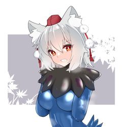 This is a pixiv picture whose title is いぬばしり.
