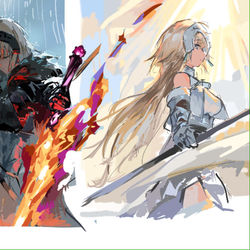 This is a pixiv picture whose title is Graffiti collections 茶绘合集.