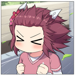 This is a pixiv picture whose title is 俺は言ったからな！今日は風強いから散歩は無理だって！.