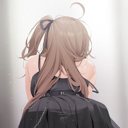 This is a pixiv picture whose title is Looking for something.