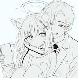 This is a pixiv picture whose title is sensei.
