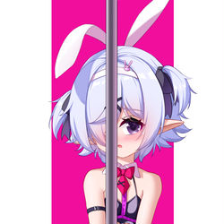 This is a pixiv picture whose title is ラビットホール.