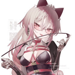 This is a pixiv picture whose title is skeb.