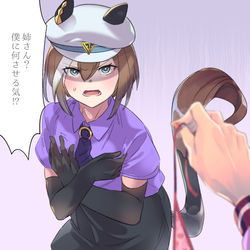 This is a pixiv picture whose title is 着せ替えゲーム.
