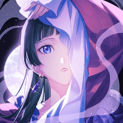 This is a pixiv picture whose title is 瑶台月下.