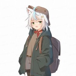 This is a pixiv picture whose title is キャンプ女子.