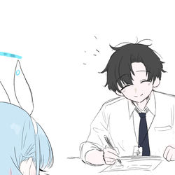 This is a pixiv picture whose title is doodle?.