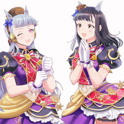 This is a pixiv picture whose title is フラスタ絵（ウマ娘5th EVENT第4公演).
