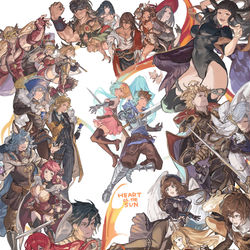 This is a pixiv picture whose title is HEART OF THE SUN.