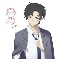 This is a pixiv picture whose title is Anime Sensei.