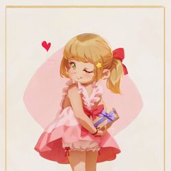 This is a pixiv picture whose title is Something for you.