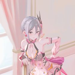 This is a pixiv picture whose title is 『スイートドリームイーター』.