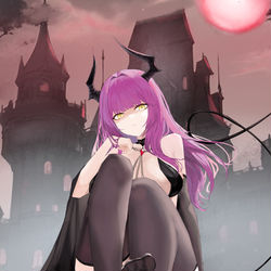 This is a pixiv picture whose title is 德文郡.