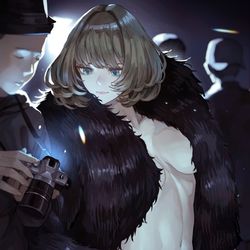 This is a pixiv picture whose title is オフショット.