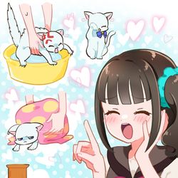 This is a pixiv picture whose title is わんぷり８話.