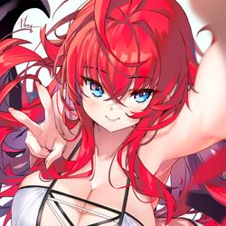 This is a pixiv picture whose title is リアス・グレモリー.