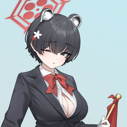 This is a pixiv picture whose title is ツバキ.