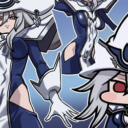 This is a pixiv picture whose title is サイレント・マジシャン.