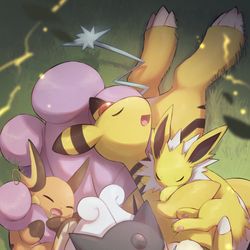 This is a pixiv picture whose title is おやすみ.