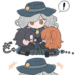 This is a pixiv picture whose title is 巌窟王、ズッ共（ずっと共犯者）でいようね.