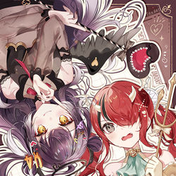 This is a pixiv picture whose title is デビルじゃないもん / MVイラスト.
