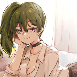 This is a pixiv picture whose title is ユーベル「メガネ君、部屋の鍵空いてたよ？」.