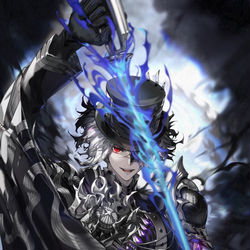 This is a pixiv picture whose title is 復讐の化身.