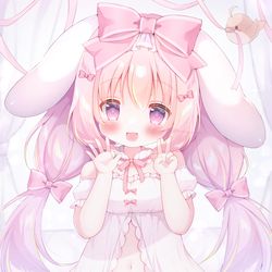 This is a pixiv picture whose title is 兎紗みみさん.