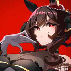 This is a pixiv picture whose title is 貴婦人.