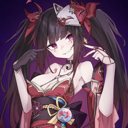 This is a pixiv picture whose title is 花火さんかわいい.