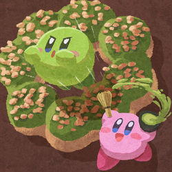 This is a pixiv picture whose title is ポーン！デ抹茶.