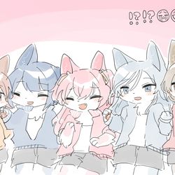 This is a pixiv picture whose title is きゅうくらりん.