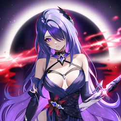 This is a pixiv picture whose title is Acheron \ 黃泉.